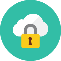 Locked Cloud icon